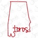 Alabama Toros Cut File Alabama SVG Football SVG Alabama Football Home State Svg Dxf Eps Png Silhouette Cricut Cut File Commercial Use