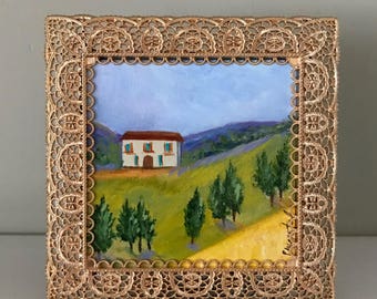 Mini Painting- Dreaming of Tuscany