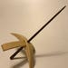 Turkish Drop Spindle Large Hackberry With Walnut Shaft