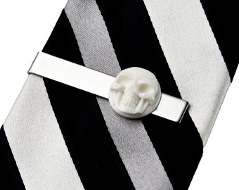 Skull Tie Clip