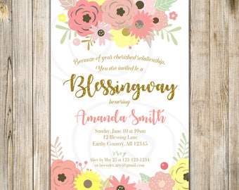 Baby Blessing Invitations 10