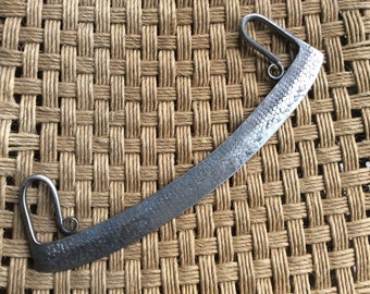 Pizza cutter- hand forged metal