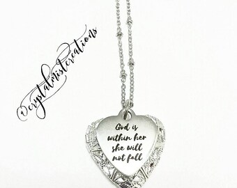 Heart Diffuser Locket, Heart Locket, Heart Locket Necklace, Heart Necklace, Locket Necklace, Diffuser Necklace, Essential Oil Necklace