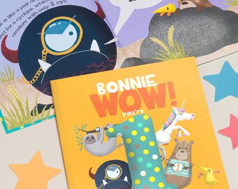 Personalised 'Wow You're One' 1st Birthday Children's Book | First Birthday Gift | Personalised Birthday Book | 1st Birthday |