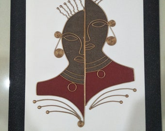 Wire wall art | Etsy