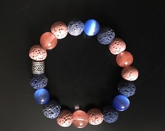 Coral in the Sea Diffuser Bracelet