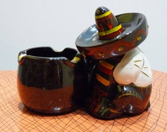 Mexican vintage 1960's ashtray