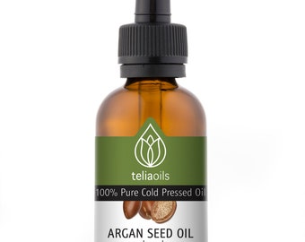 100 percent Pure Organic Argan oil -Skin, Hair, Anti-aging 2oz / 60