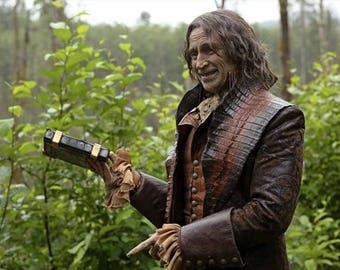Custom Made Rumplestiltskin from Once Upon a Time faux leather coat and vest