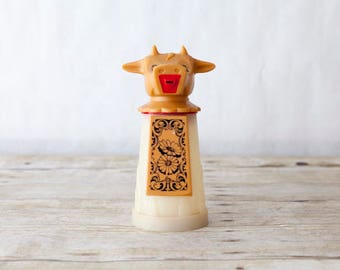 Vintage Plastic Cow Creamer