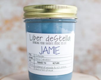 Jamie - Outlander Inspired Candle - Book Candle - Book Gift - Book Lover - Bookish