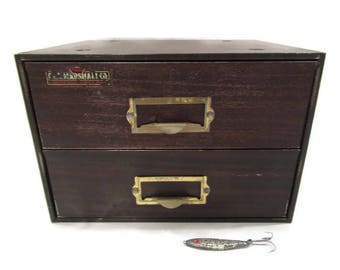 C. & E. Marshall Co. Metal Watch Making Tool Cabinet; Industrial Cabinet, Industrial Drawers, Industrial Storage, Metal Drawers