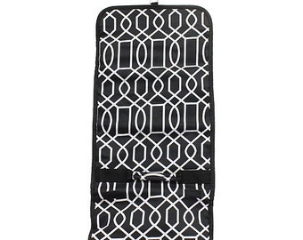 Hanging Cosmetic case monogrammed, personalized cosmetic hanging bag, make up bag, make up, over the door make up bag,make up case,orginizer