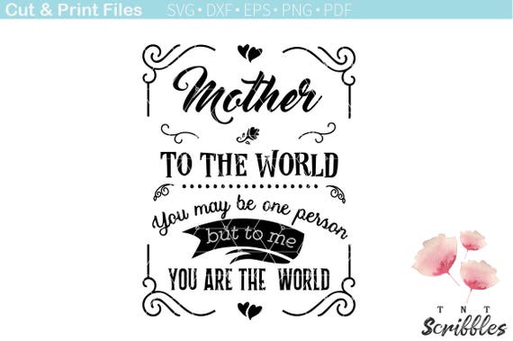 Download Mother poster svg cutting file - mothers day inspirational ...
