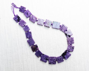 Charoite Square beads