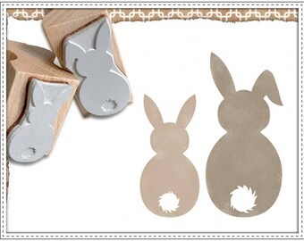 Rubber stamp set BUNNIES