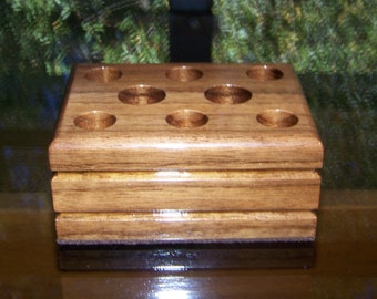Vapor Stands Min-E Solid Walnut Ecig Holder