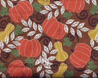 Fall Pumpkin Gourd Curtain Valance