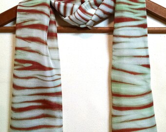 Arashi Shibori scarf #2