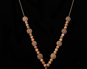Adjustable Real Turquoise Pendant Necklace