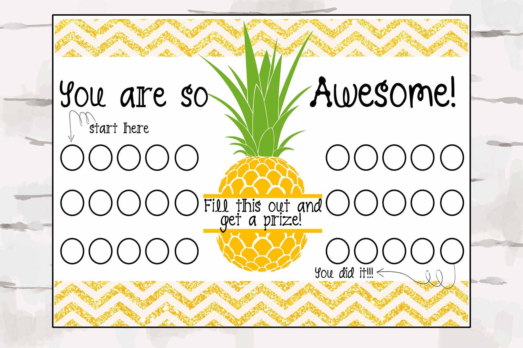 Editable Classroom Officers Chart