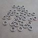 100 jump rings stainless steel open 18 gauge 5mm
