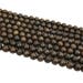 1Full Strand Bronzite Round Beads, 8mm 10mm Wholesale Gemstone For Jewelry Making