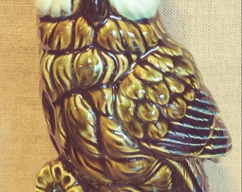 Vintage Owl Planter (C2)