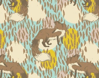 Timber and Leaf Playful Fox Sarah Watts Blend Fabrics FQ or more
