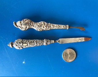 Victorian Sterling Manicure pieces