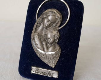 French antique devotional from Lourdes