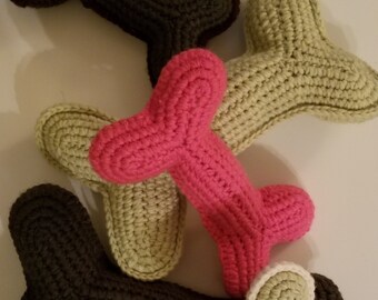 Crochet Dog Bones