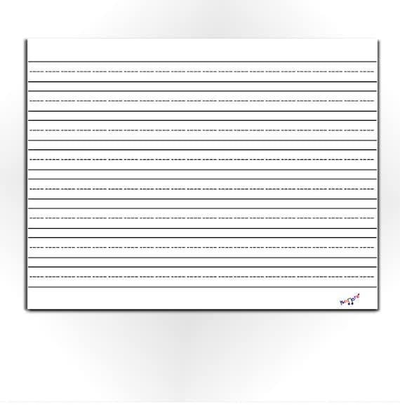 Lined Paper for Kids Blank Lined Paper Preschool