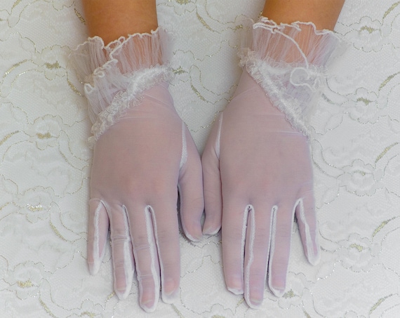 Long gloves, White wedding gloves, bridal gloves, elbow gloves, long gloves
