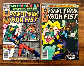 1980 Power Man and Iron Fist, Luke Cage #65 and #67 Comic Books/FN-VG/Marvel Comics /Frank Miller/Choose One or Both for a Discounted Price!