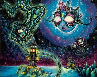 The Watchers 8.5"x11" art print
