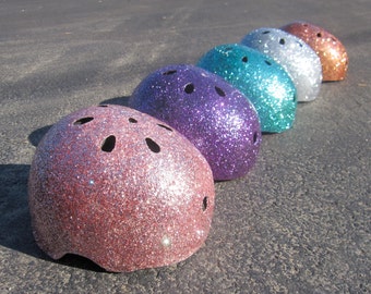 Roller Derby Custom GLITTER Helmet