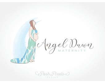 Logo Design (Premade) Maternity logo, Baby logo, Newborn logo, Photography logo, Infant logo, Cute Logo, Feminine logo