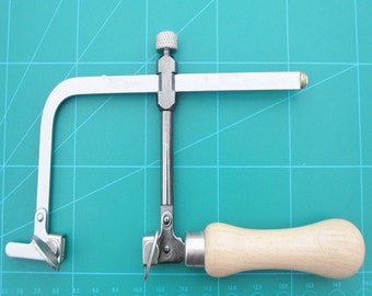 Jewellers Piercing Saw Frame 75mm Height Plus 144 Saw Blades To Get You Started