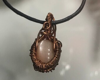 Peach Moonstone