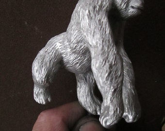 gorilla silverback, africa, ratrod, hot rod, car hood ornament, mascot
