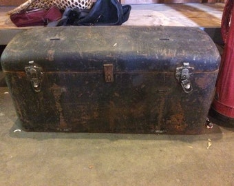 Antique car trunk | Etsy