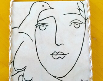 Picasso's drawing of Francoise Gilot