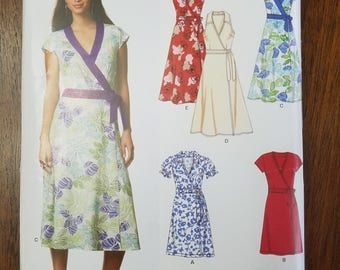 New Look misses wrap dress