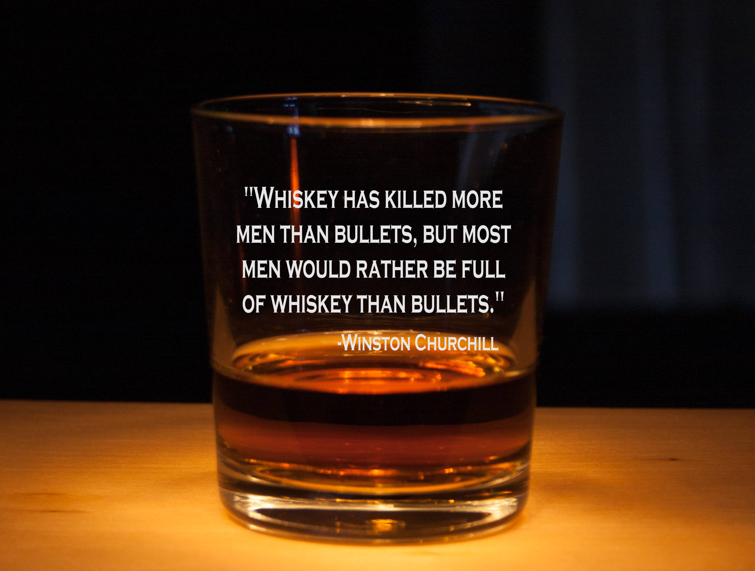 Ernest Hemingway Whiskey Glass Ernest Hemingway Whiskey Glass