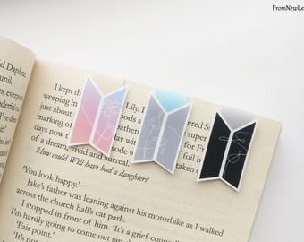 bts bookmarks etsy