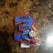Train painted candle- painted candle birthday candle party candle cake topper birthday party train thomas railroad tracks