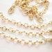 1 pc Star Chain with Lobster Clasp Connector for Bag Charm (12cm long) AZ741