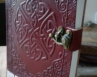 Celtic Knot Leather journal diary notebook