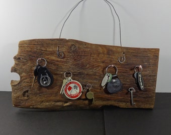 Artisan Key Board-Reclaimed 100 yr. old Barn Wood-Hand Made Nails